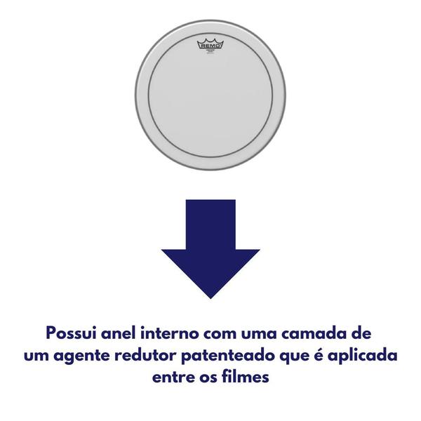 Imagem de Pele porosa 14 Pol Pinstripe filme duplo Ps-0114-00 Remo 10483