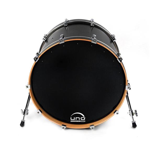 Imagem de Pele Resposta para Bumbo EQ3 Preta 20'' Uno by Evans UBD20RB