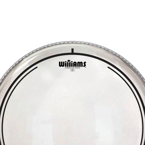 Imagem de Pele Surdo Bateria 16" Williams Double Target W2-188 Duplo Filme