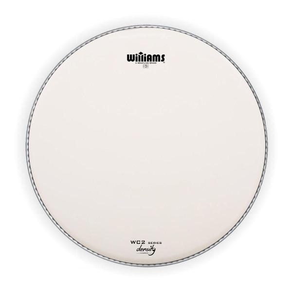 Pele Tom Bateria 12" Williams Density Coated WC2 Duplo Porosa Imagem de Pele Tom Bateria 12" Williams Density Coated WC2 Duplo Porosa