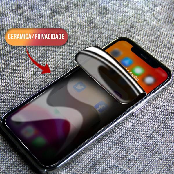 Imagem de Película 3d CERAMICA Privacidade Fosca P/ Galaxy S22 Plus S906 6.6 - Luiza Cell25