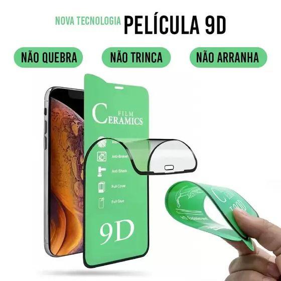 Imagem de Pelicula 9D Ceramica p/ Samsung galaxy S23 Tela 6.1 Anti Risco Flexivel Anti Impacto 