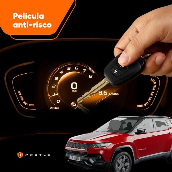 Imagem de Película Anti-risco Multimídea Jeep Compass 2022 Série S 4xe