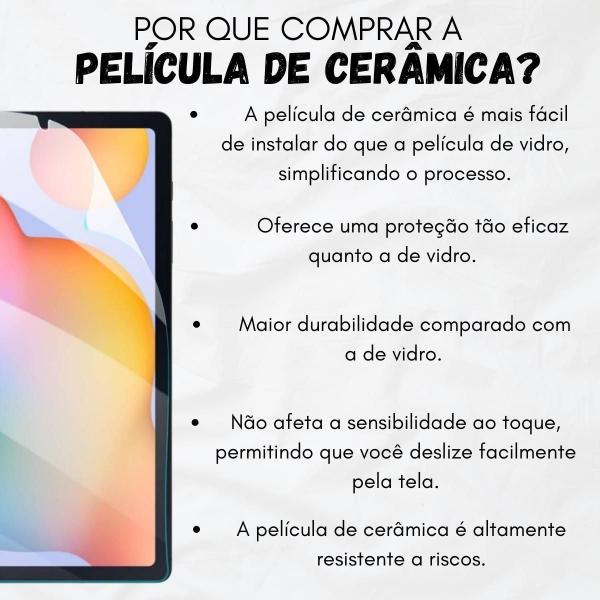 Imagem de Película Cerâmica Fosca Protetora Para Samsung S6 Lite P625