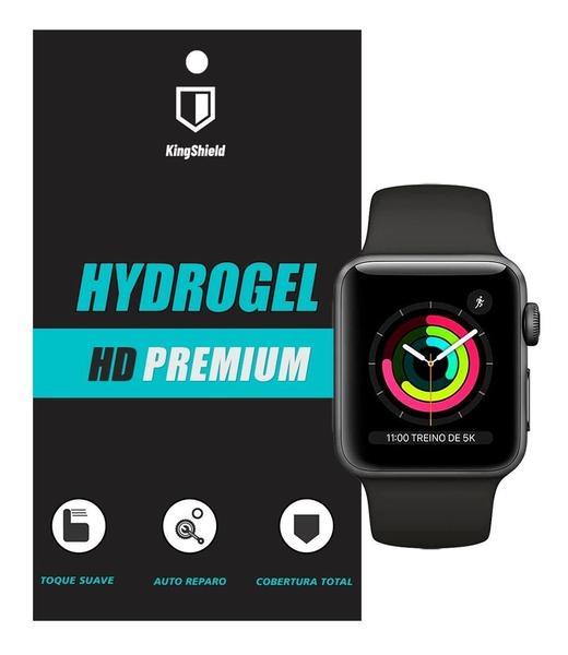 Imagem de Película Compatível Apple Watch SE 44MM 2022 KingShield Hydrogel (3X Unid Tela)