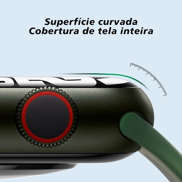 Imagem de Película Compatível Apple Watch Series 8 41MM Kingshield Hydrogel HD (3x Unid)