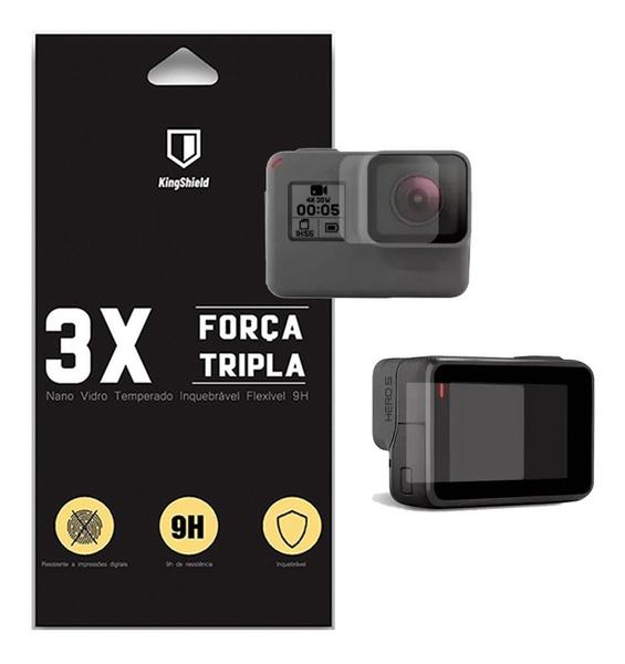 Imagem de Película Compatível Gopro Hero9 Black Kingshield Vidro (1x Unid)