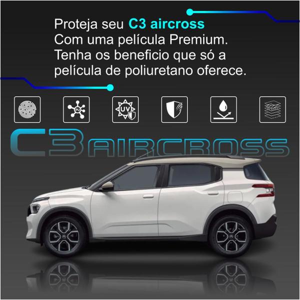 Imagem de Película De Proteção Velocímetro Citroen C3 aircross em PPF