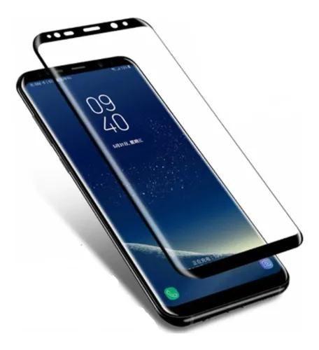 Imagem de Pelicula De Vidro 3d Para Samsung Galaxy Note 8 Tela Curva Cola Na Tela Toda - Transparente Com Borda