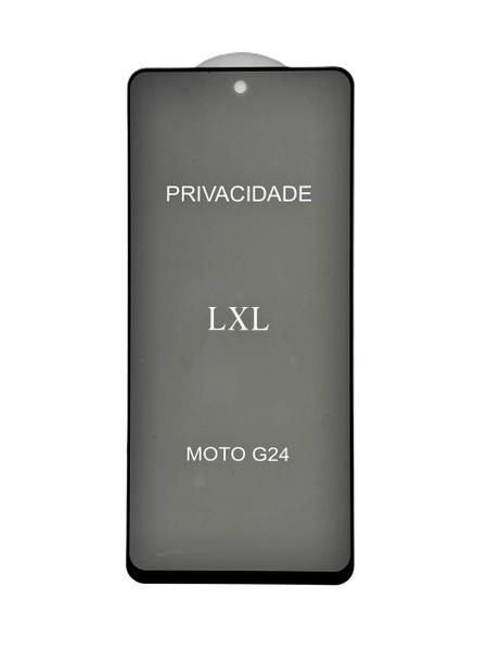 Imagem de Película De Vidro 3d Privacidade Espiã Anti Spy Para Motorola Moto G04s