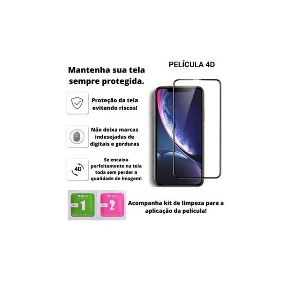 Imagem de Película de vidro 4D para iPhone 13/13 pro