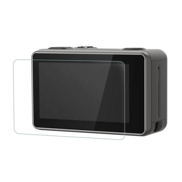 Película de Vidro para Lente e LCDs Câmera Osmo Action 1 - Shoot Imagem de Película de Vidro para Lente e LCDs Câmera Osmo Action 1