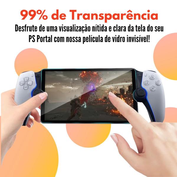 Imagem de Película de Vidro Proteção de Tela Compatível com PS Portal