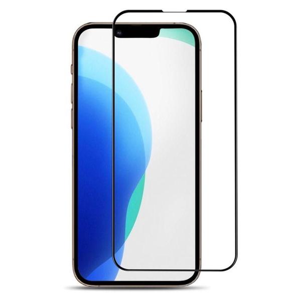 Película de vidro temperado 3d borda preta -iphone 13 pro max -apple