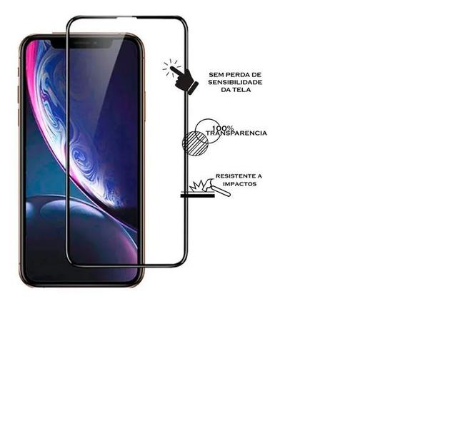 Imagem de Pelicula de vidro temperado 3D IPHONE 13 PRO MAX cobre toda tela 6.7