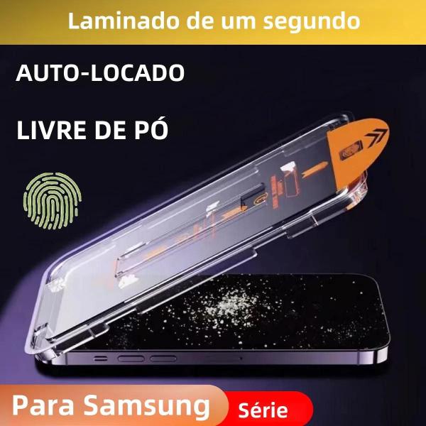 Imagem de Película de Vidro Temperado para Samsung Galaxy S24, S23, S22, Z Fold, A13, A14, A23, A31, A32, A33, A35, A54, A55 e Mais - 5G