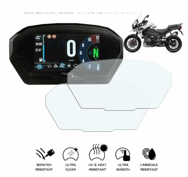 Imagem de Película Dupla Para Painel Tft Triumph Tiger 800/1200