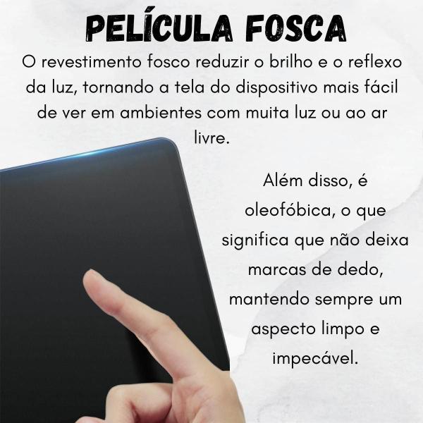 Imagem de Película Fosca Borda Para Tab Samsung S9 Fe+ 12.4 X610 X616