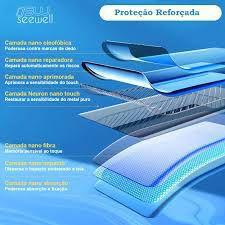 Imagem de Pelicula Frontal Hidrogel HD Fosca Anti Impacto iPhone 12 Pro Max