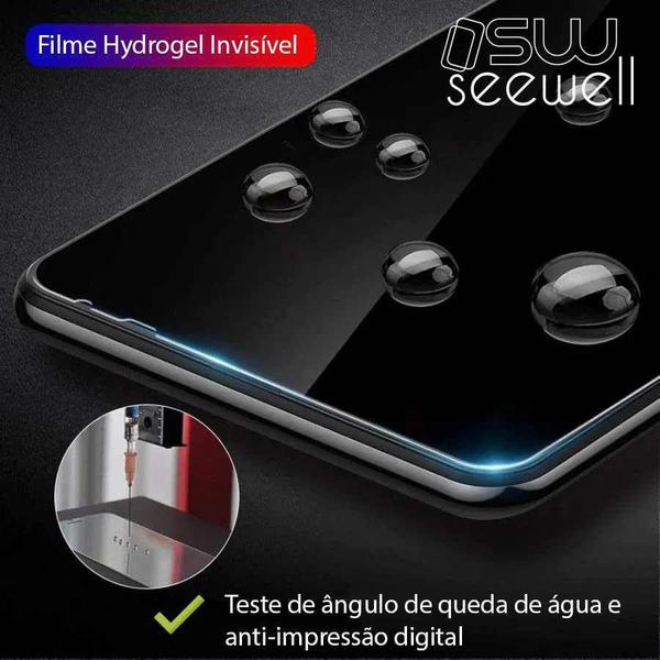 Imagem de Película Galaxy A01 Core Hidrogel HD Fosca Anti Impacto - Cobre toda a tela