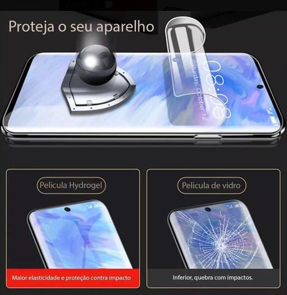 Imagem de Película Gel Hidrogel Anti Blue Compatível Para Motorola Moto G10 Power