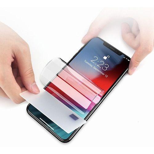 Imagem de Película Gel Hidrogel Frontal Hd + Capa Capinha Compatível Para iPhone 12 Pro