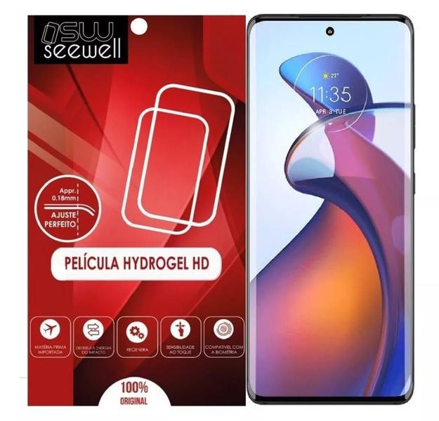 Imagem de Película Gel Hidrogel Frontal Hd Compatível Para Motorola Moto Edge 30 Ultra