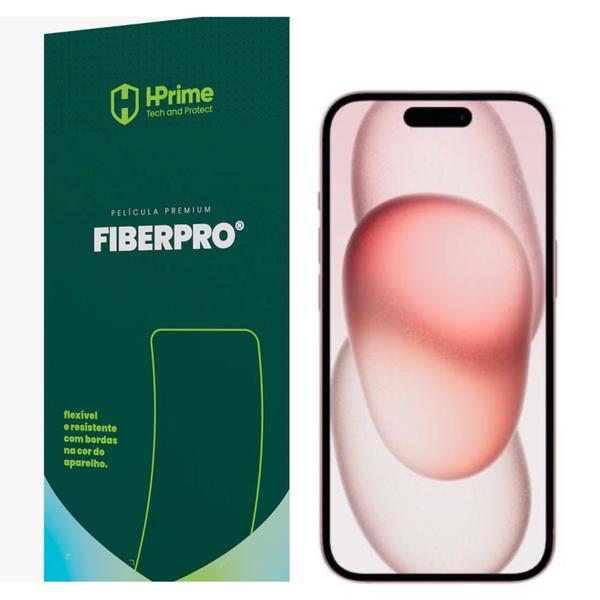 Imagem de Película Hprime Fiberpro Apple iPhone 15 Tela 6.1