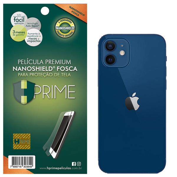 Imagem de Película Hprime Nanoshield Fosca iPhone 12 / 12 Pro Verso