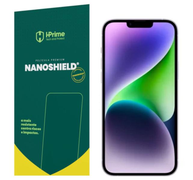 Imagem de Película Hprime Premium Nanoshield iPhone 14 Plus Tela 6.7