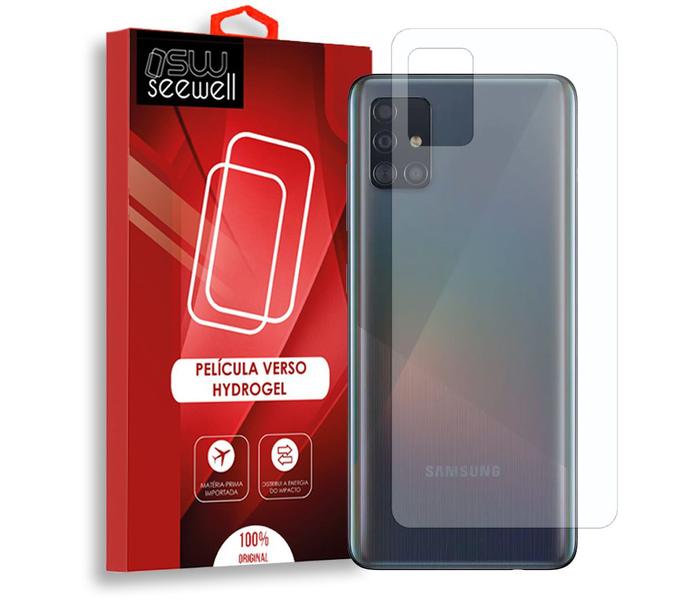 Imagem de Pelicula Hydrogel Galaxy A51 Traseira - 100% Transparente