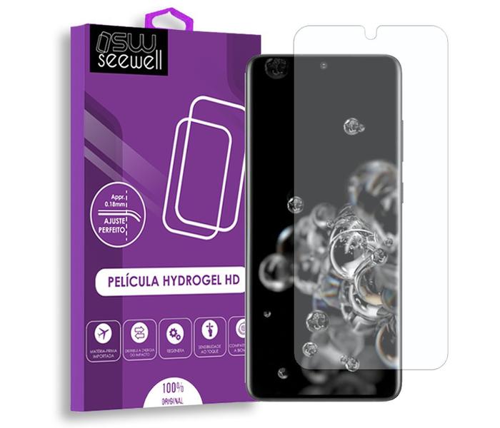 Imagem de Pelicula Hydrogel HD Galaxy S20 Ultra Anti Impacto - Cobre Toda a Tela