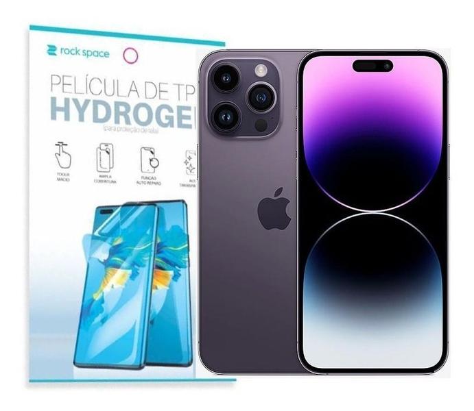 Imagem de Pelicula Hydrogel Hd Marca Rockspace Frontal Compatível com iPhone 14 Pro Max 6.7