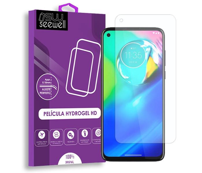 Imagem de Pelicula Hydrogel HD Motorola Moto G8 Power Anti Impacto - Cobre Toda a Tela