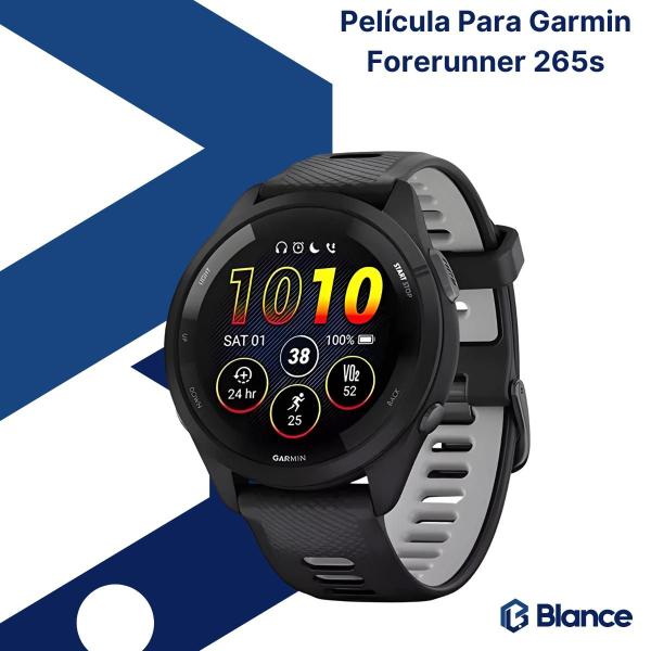 Imagem de Película Hydrogel Resistant Para Smartwatch Garmin Forerunner 265s - Blance