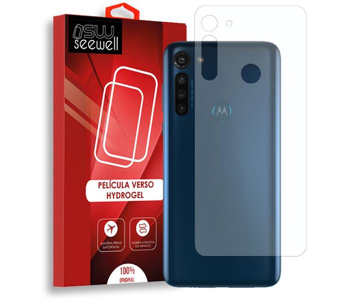 Imagem de Pelicula Hydrogel Traseira Motorola G8 Power - 100% Transparente