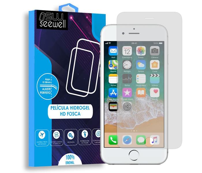 Imagem de Pelicula Iphone 6S Hydrogel HD Fosca Anti Impacto - Cobre toda a tela