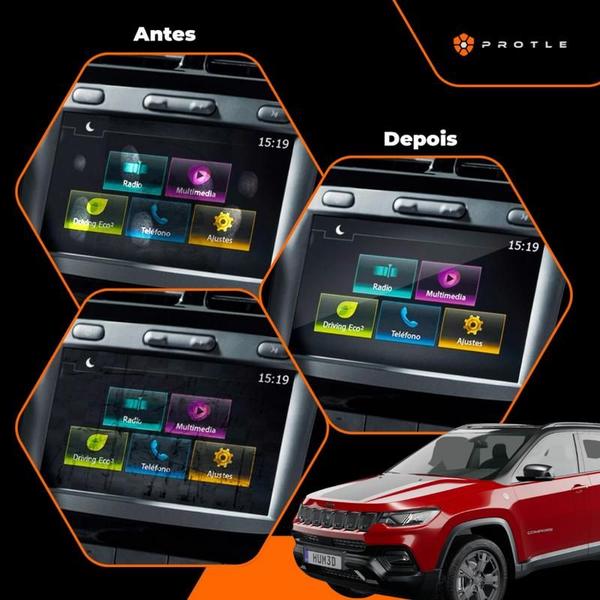 Imagem de Película Painel Jeep Compass 2022 Limited Td350