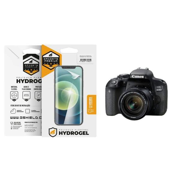 Película para Canon EOS 800D - Hydrogel HD - Gshield Imagem de Película para Canon EOS 800D - Hydrogel HD - Gshield