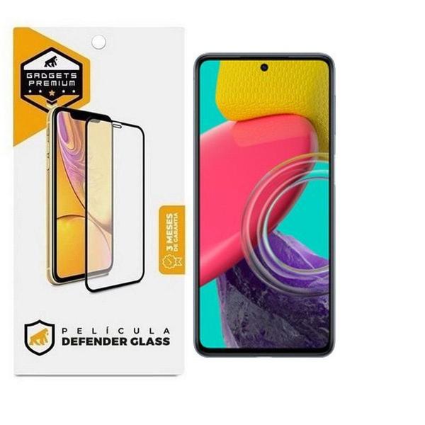 Imagem de Película para Samsung Galaxy M53 5G - Defender Glass Preta