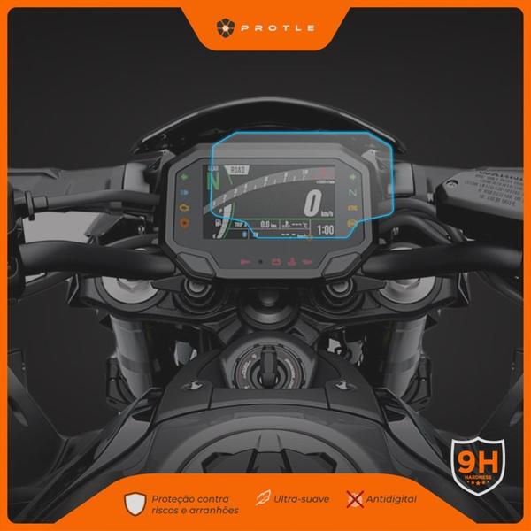 Imagem de Película Proteção Painel Kawasaki Ninja 650 Z650 2021 2022