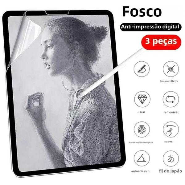 Imagem de Película Protetora de Tela Fosca para iPad - Diversos Modelos