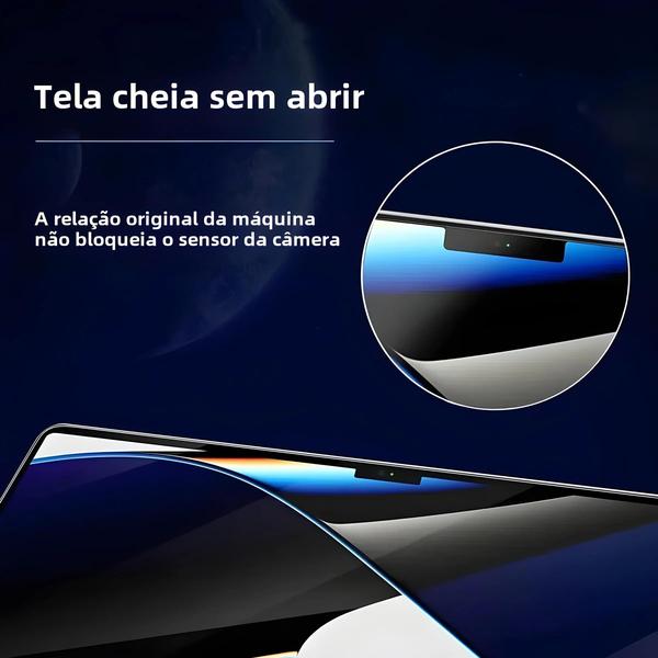 Imagem de Película Protetora de Tela HD Transparente para Macbook Air/Pro (11, 13, 14, 15 e 16 polegadas) - M1 e M2