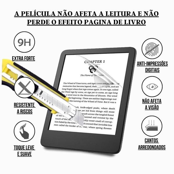 Imagem de Película Protetora De Tela Novo Kindle 11 Geração (C2V2L3)