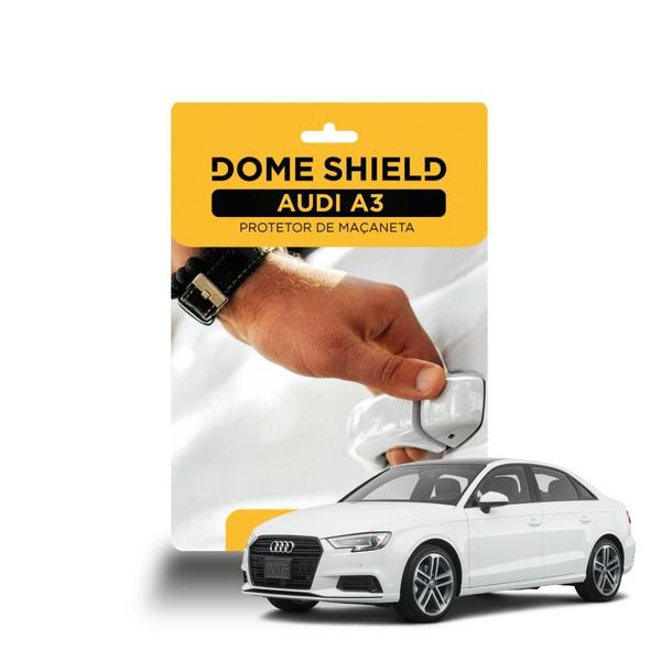 Imagem de Película Protetora PPF Anti-Risco Automotivo Maçaneta AUDI A3 - Dome Shield