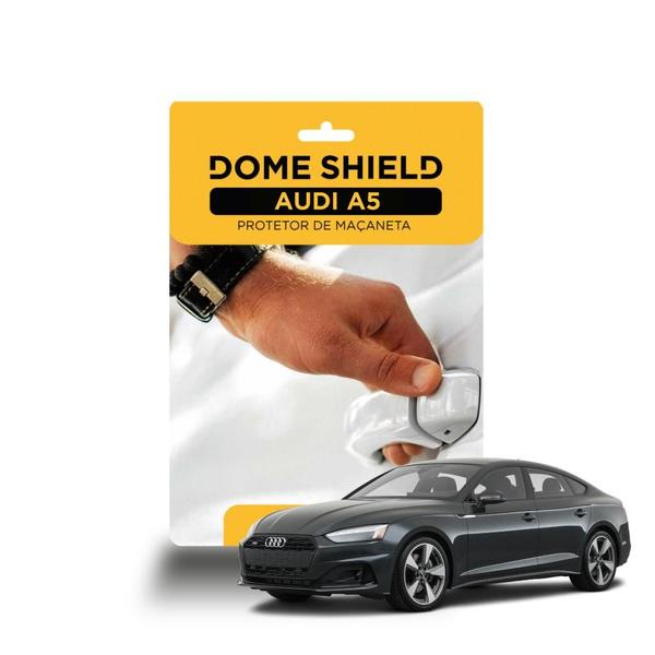 Película Protetora PPF Anti-Risco Automotivo Maçaneta AUDI A5 - Dome Shield Imagem de Película Protetora PPF Anti-Risco Automotivo Maçaneta AUDI A5 - Dome Shield