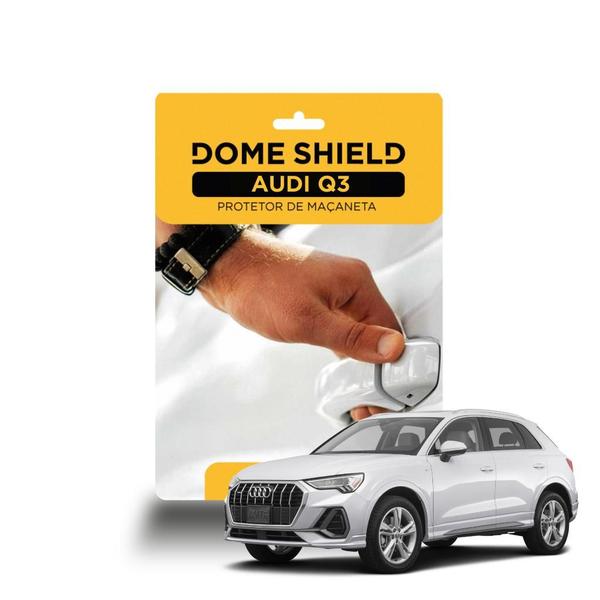 Imagem de Película Protetora PPF Anti-Risco Automotivo Maçaneta AUDI Q3- Dome Shield