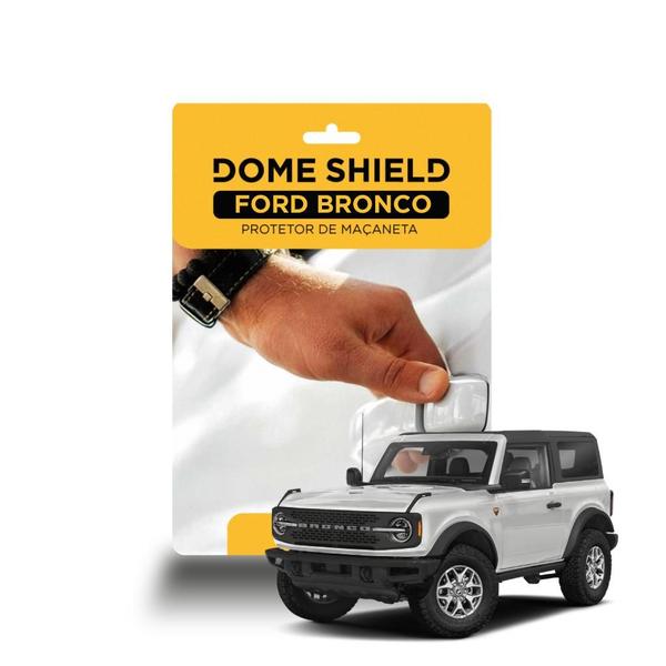 Imagem de Película Protetora PPF Anti-Risco Automotivo Maçaneta Ford Bronco - Dome Shield