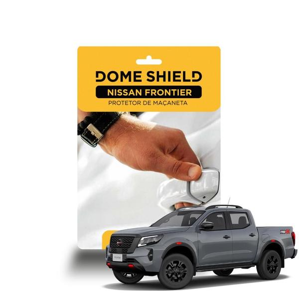 Imagem de Película Protetora PPF Anti-Risco Automotivo Maçaneta Nissan Frontier - Dome Shield