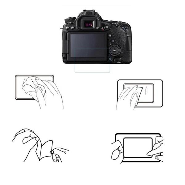 Imagem de Película Protetora Tela LCD 3.2' para Câmeras e Filmadoras